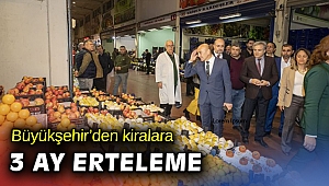 İzmir Büyükşehir, esnaftan kira alacağını 3 ay erteliyor