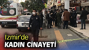 İzmir'de kadın cinayeti