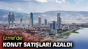 İzmir'de konut satışları düştü! 