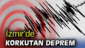 İzmir açıklarında 4,3 büyüklüğünde deprem 