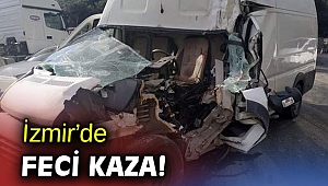 İzmir'de trafik kazası: 1 yaralı