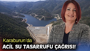 Karaburun’da acil su tasarrufu çağrısı!