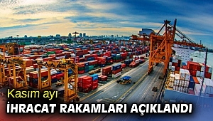 Kasım ayı ihracat 16 milyar 88 milyon dolar oldu