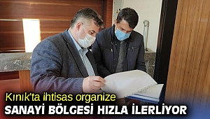 Kınık'ta ihtisas organize sanayi bölgesi hızla ilerliyor