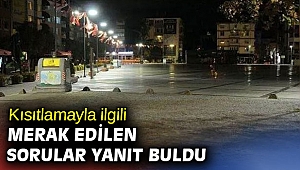 Kısıtlamayla ilgili merak edilen sorulara bakanlıktan yanıt!