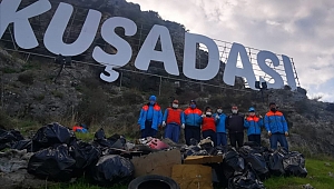 KISITLI HAFTA SONUNDA TİM EKİBİNDEN TEMİZLİK SEFERBERLİĞİ