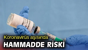 Koronavirüs aşısında hammadde riski!