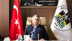 Koronavirüsü yenen Beydağ Belediye Başkanı görevinin başında