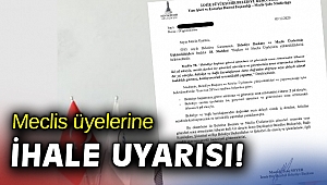 Soyer'den meclis üyelerine 'ihale' uyarısı