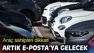 Trafik cezaları artık e-posta’ya gelecek
