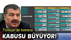 Türkiye'de korona kabusu büyüyor! 
