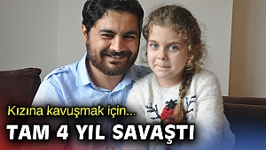 Ukrayna'ya götürülen çocuğuna 4 yıl sonra kavuştu