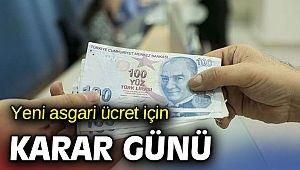 Yeni asgari ücret bu gün belli oluyor!
