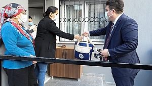 Yeni yılda Bucalı bebeklere yeni doğan seti 