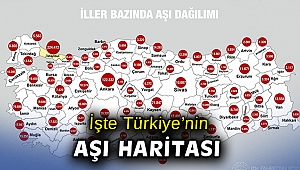 1,2 milyon aşı Türkiye'nin tamamına ulaştı