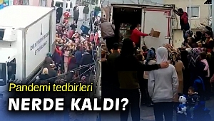 Ak Partiden pandemiyi hiçe sayan yardıma tepki