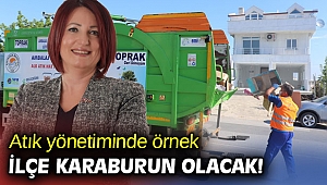 Atık yönetiminde örnek ilçe Karaburun olacak!