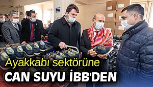 Ayakkabı sektörüne can suyu İBB'den