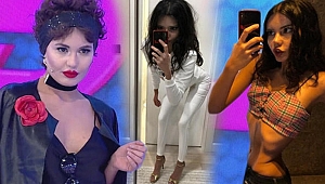 Bahar Candan ve Nihal Candan'dan dudak dudağa poz