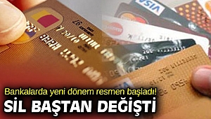 Bankalarda yeni dönem resmen başladı!