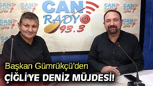 Başkan Gümrükçü'den Çiğli'ye deniz müjdesi! 