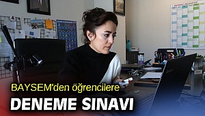 BAYSEM öğrencilerine deneme sınavı