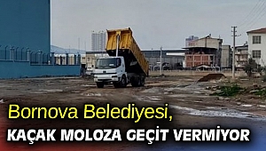 Bornova Belediyesi, kaçak moloza geçit vermiyor