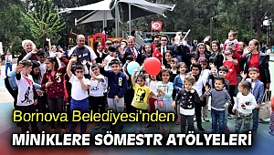 Bornova Belediyesi’nden miniklere sömestr atölyeleri
