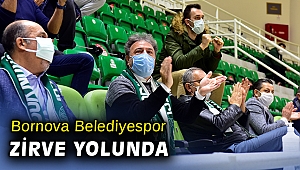 Bornova Belediyespor zirve yolunda
