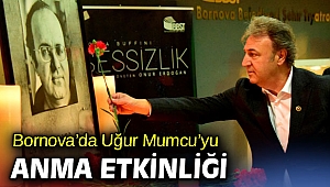 Bornova’da Uğur Mumcu’yu anma etkinliği