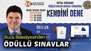 Buca'da LGS ve YKS öğrencilerine tablet ödüllü sınav