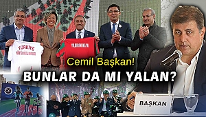 Genel Başkan Yardımcısının katıldığı temel atma töreni sahte miydi Cemil Başkan?