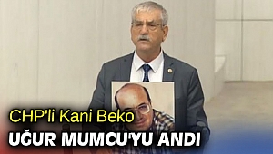 CHP'li Kani Beko Uğur Mumcu'yu andı