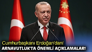 Cumhurbaşkanı Erdoğan'dan Arnavutluk'ta önemli açıklamalar!