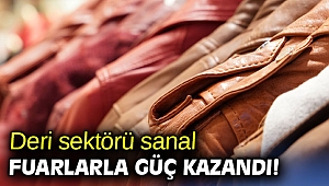 Deri sektörü sanal fuarlarla güç kazandı!