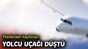 Endonezya'da yolcu uçağı düştü