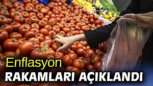 Enflasyon rakamları açıklandı