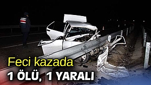 Feci kazada 1 ölü, 1 yaralı