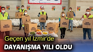 Geçen yıl ​İzmir'de dayanışma yılı oldu