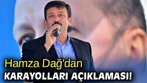 Hamza Dağ'dan karayolları açıklaması! 