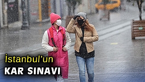 İstanbul'da kar yağışı etkisini sürdürüyor