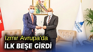 İzmir Avrupa'da ilk beşe girdi