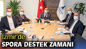 İzmir Büyükşehir Belediyesi'nden spora destek!
