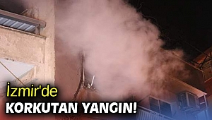 İzmir'de korkutan yangın!