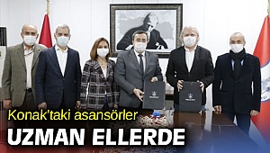 Konak’taki asansörler uzman ellerde