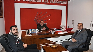 Kuşadası belediye başkan vekili limoncu’dan chp ilçe örgütü’ne ziyaret