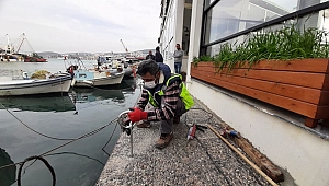Kuşadası'ndaki balıkçı tekneleri artık daha güvende