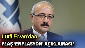 Lütfi Elvan'dan flaş 'enflasyon' açıklaması! 