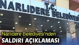 Narlıdere Belediyesi'nden saldırı açıklaması