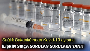 Sağlık Bakanlığından Kovid-19 aşısına ilişkin sıkça sorulan sorulara yanıt